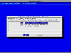 This is a screenshot from the functionnal part of TYM
