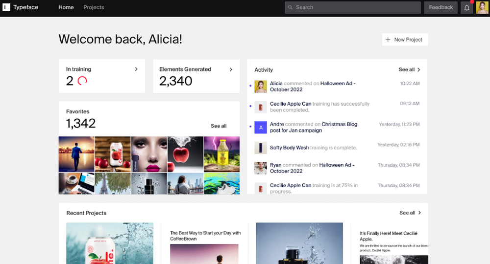 Typeface Screenshot 1