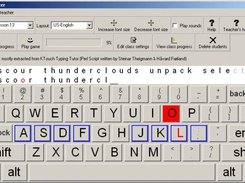 Version 0.4.1 showing a teacher logged in