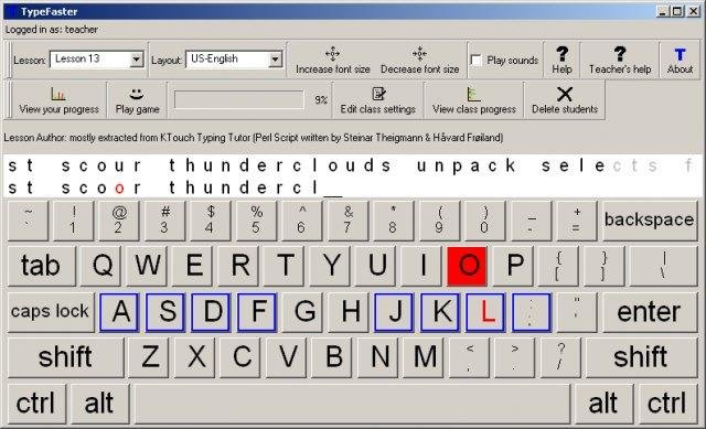 Typefaster Typing Tutor Download Sourceforge Net