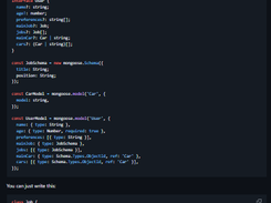 Typegoose Screenshot 1