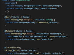 TypeGraphQL Screenshot 1