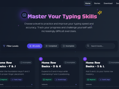 TypeMaster - Typing Practice Software Screenshot 1