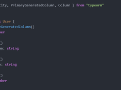 TypeORM Screenshot 1