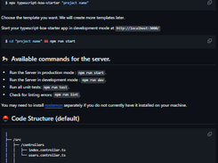 TypeScript Koa Starter Screenshot 1