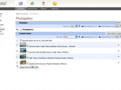 CMS features automatic thumbnail generation