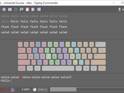 Font and colors can be changed