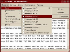 Main window under Linux