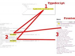 Browser with default HTML template