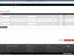 Manage product attributes
