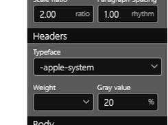 Typography.js Screenshot 1