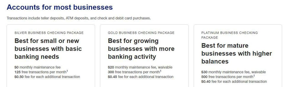 U.S. Bank Business Checking Screenshot 1