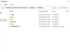 Universal Windows Platform app samples Screenshot 2