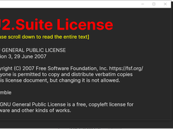 License window