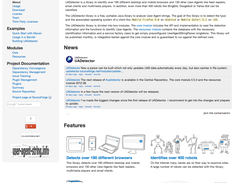 Photo of the website