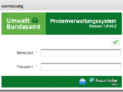 Login dialog.