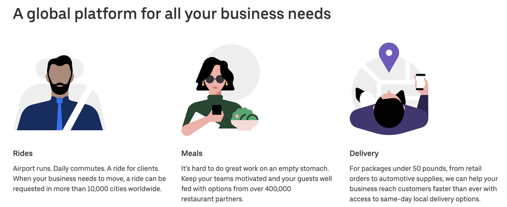 Uber for Business Screenshot 1