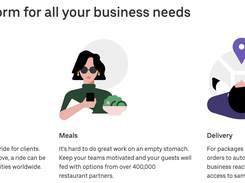 Uber for Business Screenshot 1