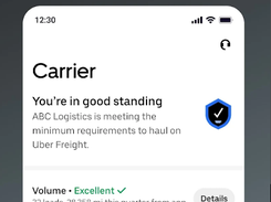 Uber Freight Screenshot 1