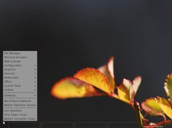 Main Screen + Openbox menu