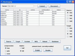 the UberImaging GUI