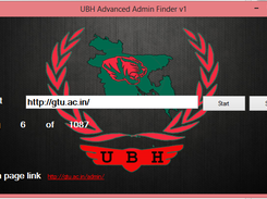 ubh advanced admin finder