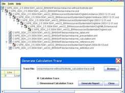 Use the sample XBRL application