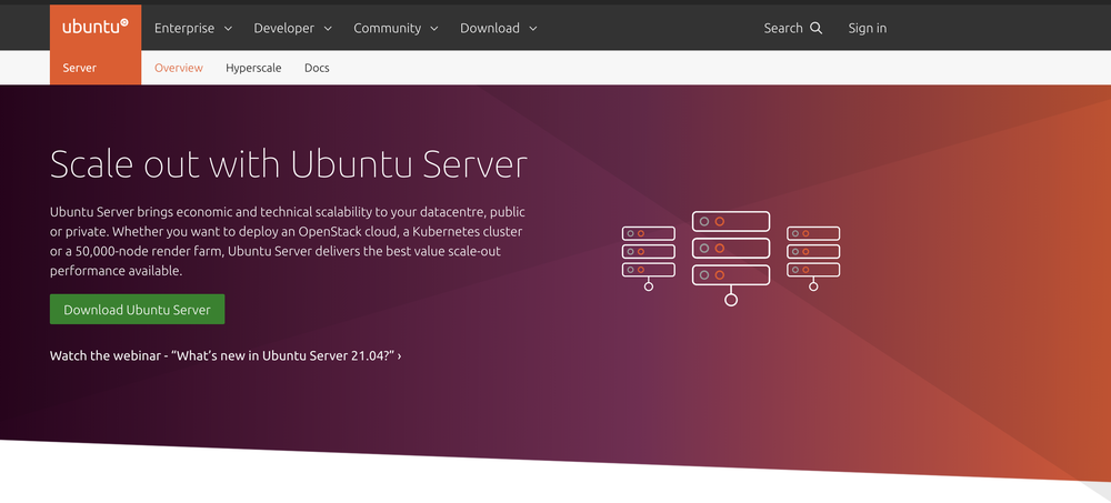 Ubuntu Server Screenshot 1