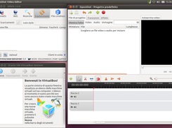 aMule, OpenShot Video Editor e VirtualBox