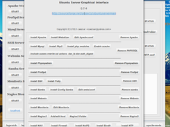 ubuntu server manager Screenshot 2