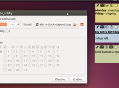 ubuntu-sticky Screenshot 1