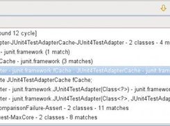 Class cycles found by UCDetector in JUnit