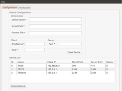 Configuration Screen