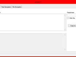 Encrypting text...