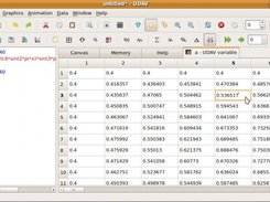 Data table view