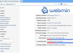 webmin https://udoo-reprap:10000 root reprap