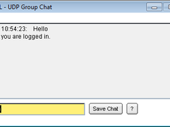 UDP Chat Screenshot 1