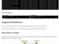 UDPspeeder Screenshot 1