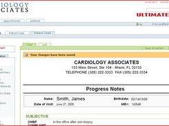 Progress Note in Patient Chart