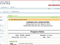 Progress Note in Patient Chart