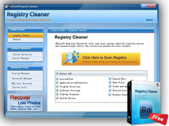 uFlysoft Registry Cleaner Screenshot 1