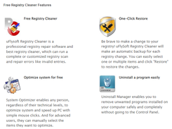 uFlysoft Registry Cleaner Screenshot 1