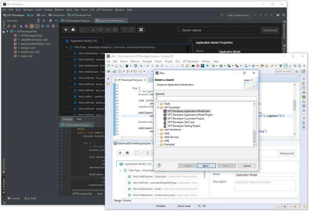 OpenText UFT Developer Screenshot 1