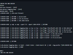 UFW Docker Screenshot 1