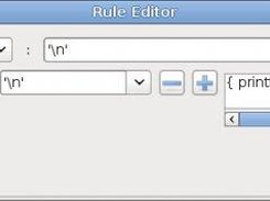 Advanced rule editor.