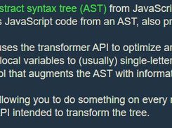UglifyJS 3 Screenshot 2