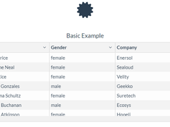 UI-Grid Screenshot 1