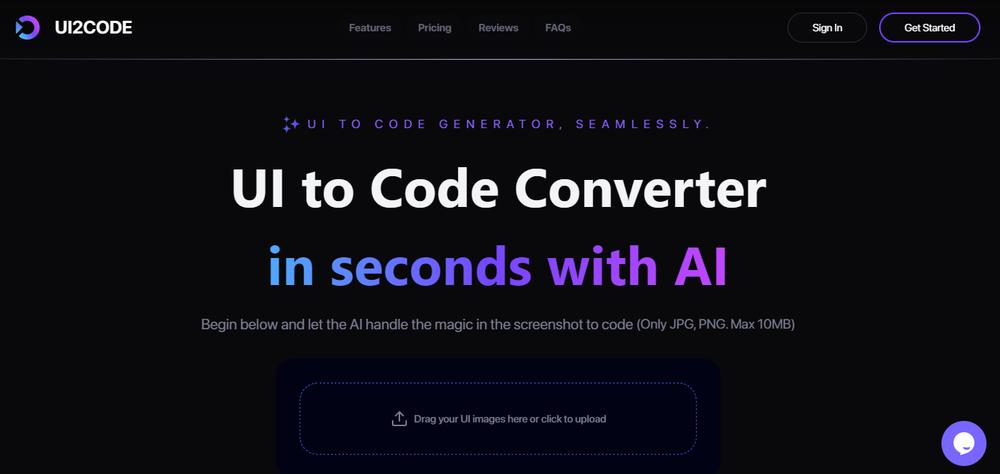 UI2CODE Screenshot 1