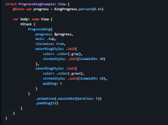 UICircularProgressRing Screenshot 1