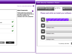 A bandwidth-saving install wizard